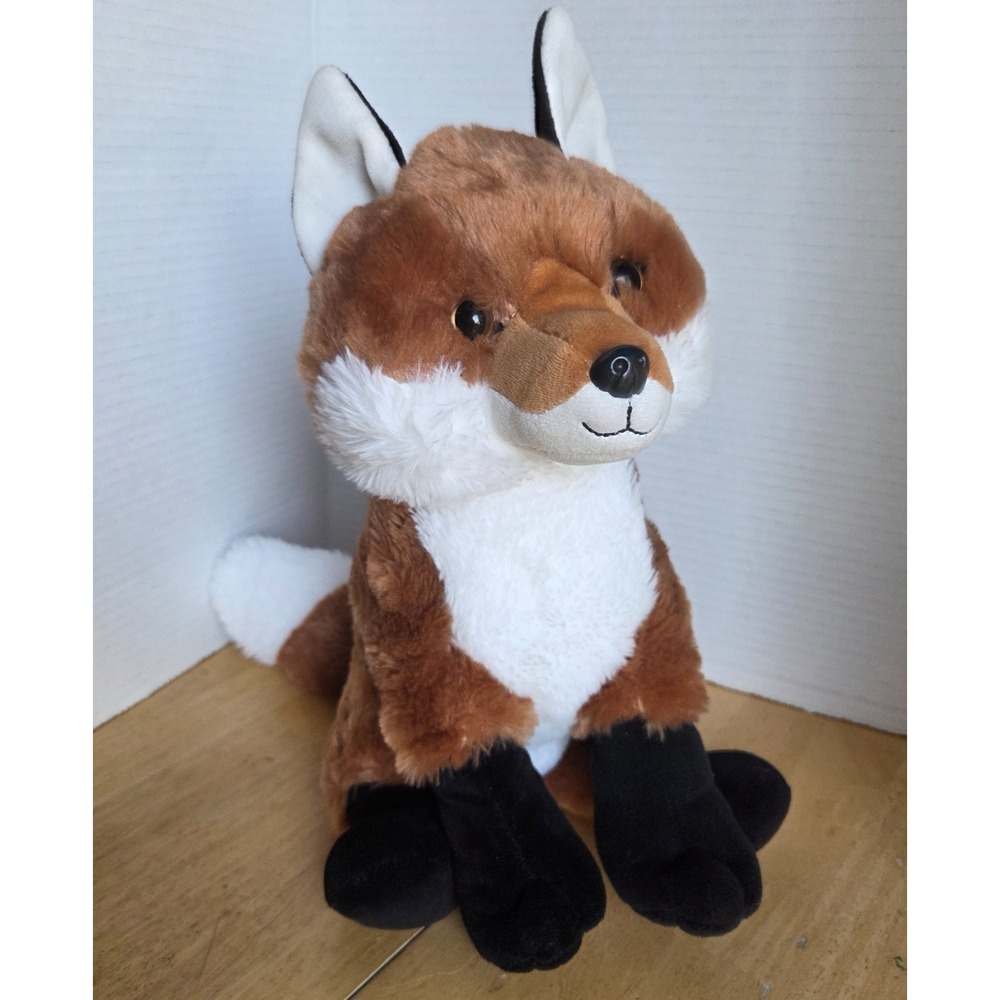 The Petting Zoo Wild Onez Red Fox Plush Stuffed Animal Eco Friendly 12 inch 2021